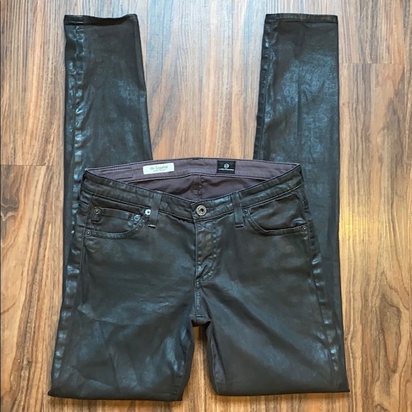 AG The Legging Coated Brown - Picture 2 of 12